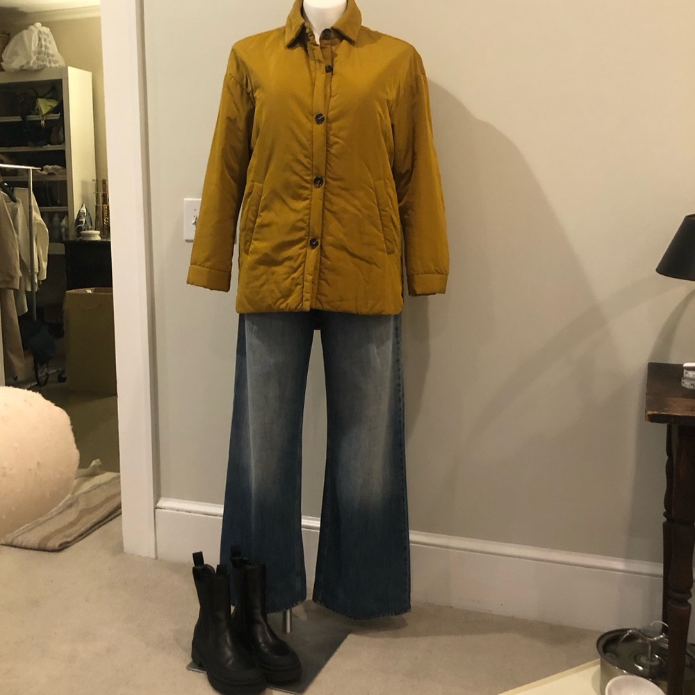 Mustard Gold Jacket by Listicle, size M